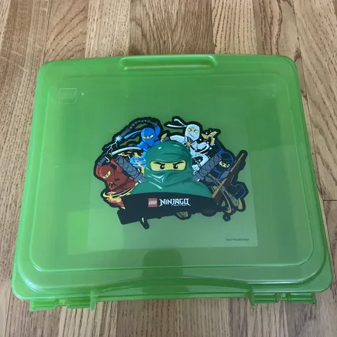 Lego Project Case NINJAGO - USED GOOD COND - CHEAP SHIP
