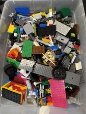 Lego lot 5lb Mix Plates Tires Boats Blocks Bulk Pirates Castle City Power Miners