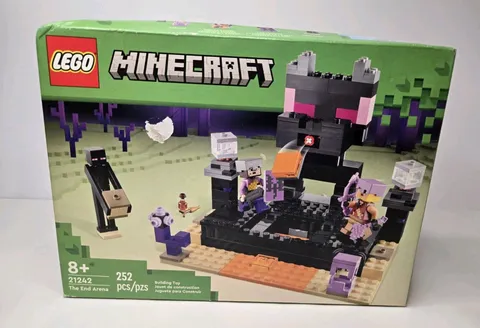 LEGO Minecraft: The End Arena Retired 21242 Brand New Sealed- Damaged Box 
