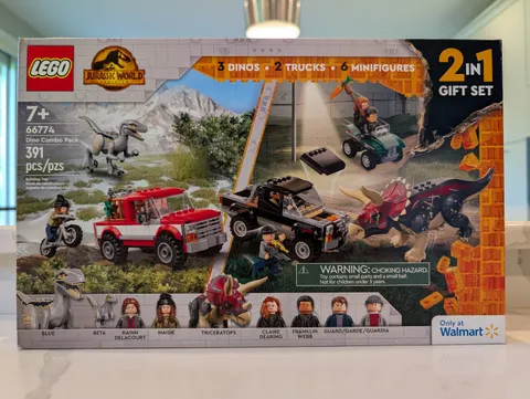 LEGO Jurassic World: Dino Combo Pack (66774) NEW MISB (76946 and 76950)