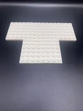 LEGO BRICK PLATE 2 X 6 PART 3795 WHITE LOT OF 12