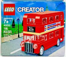 LEGO (40220) Creator: London Bus - New Sealed Retired - 2016 England Town City