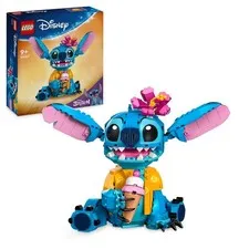 LEGO   Disney Stitch Building Toy for 9 Plus Year Old Kids, Girls & Boys, Playse