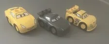 Lego Duplo - Lot Of (3) Jackson Cruz Jeff Gorvette Pixar Race Car Figure Pieces
