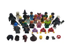 LEGO Minifigures Lot of 20+ Harry Potter Dementor Minecraft DC Lex Luthor Parts