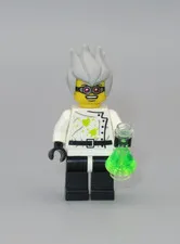 LEGO Crazy Scientist minifigure Collectible series 4 CMF complete