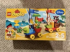 Lego Duplo 10539 Beach Racing Disney Jake Never Land Pirates Free Ship Insured