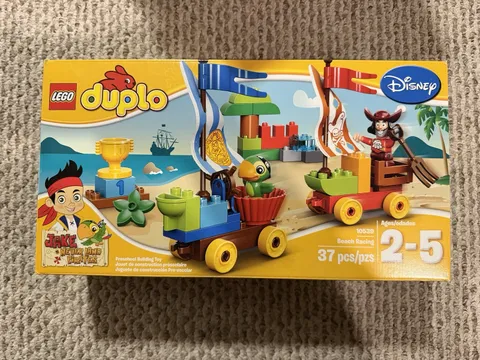 Lego Duplo 10539 Beach Racing Disney Jake Never Land Pirates Free Ship Insured
