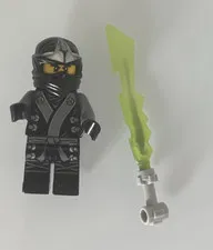 LEGO Ninjago Kimono Cole Minifigure - Final Battle w/Elemental Sword njo080