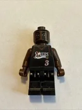 LEGO NBA Basketball Player ALLEN IVERSON 76ers #3 Minifigure