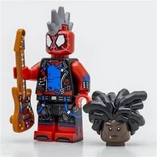 LEGO Minifigures Marvel Spider Verse Series - Minifigure, Red, Blue, Black