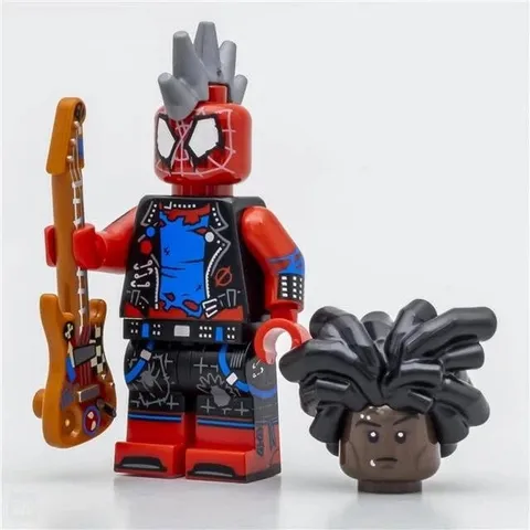 LEGO Minifigures Marvel Spider Verse Series - Minifigure, Red, Blue, Black