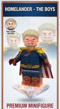 LEGO Homelander The Boys Premium Minifigure Plastic TV Shows w/ Heat Vision