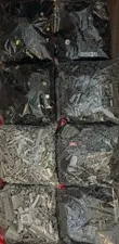 Dark Gray, Light Gray, and Black Lego Bricks. 13 Pounds. Sorted By Color.