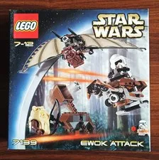LEGO STAR WARS 7139 - EWOK ATTACK SEALED NEW