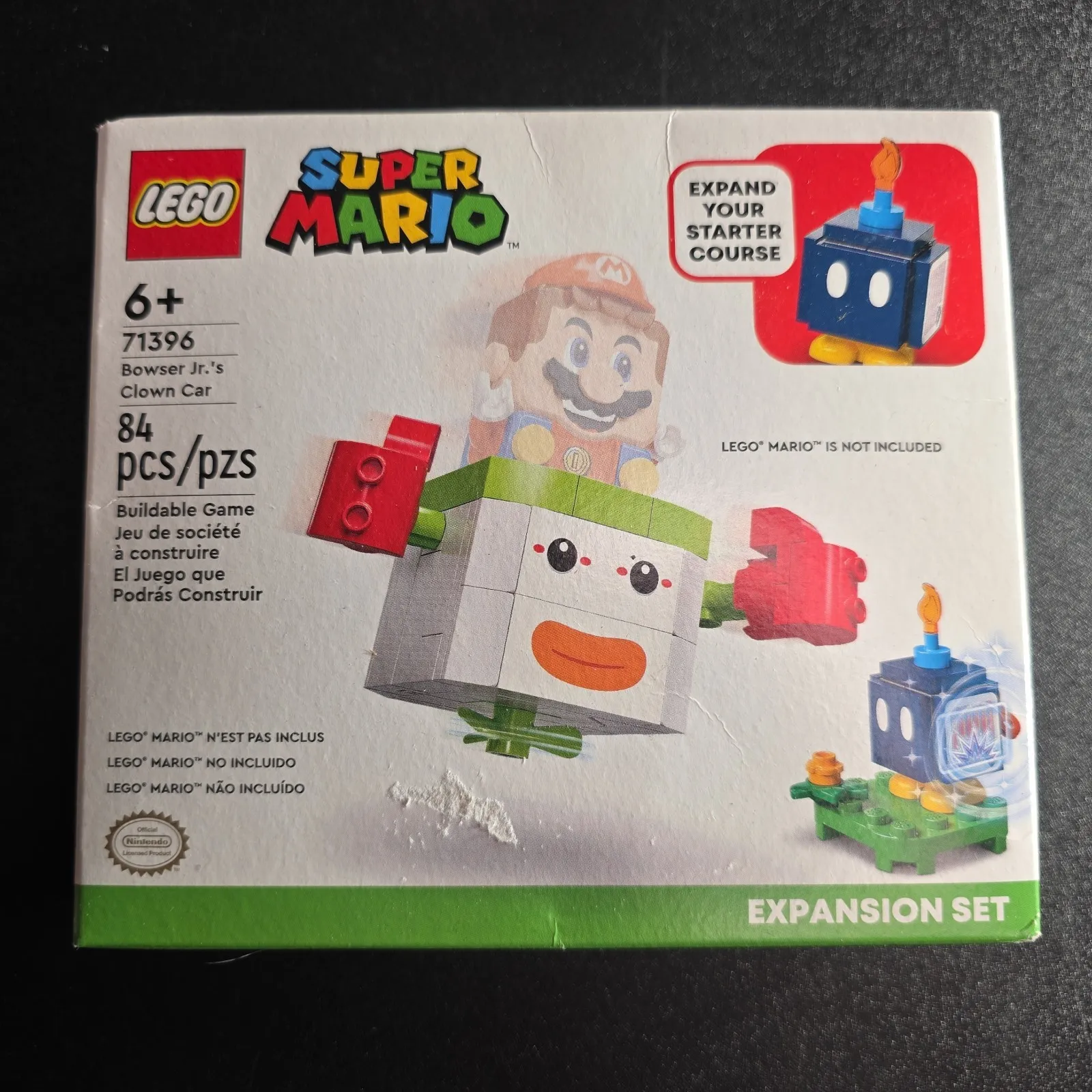 Lego Super Mario Bowser Jr’s Clown Car Brand New