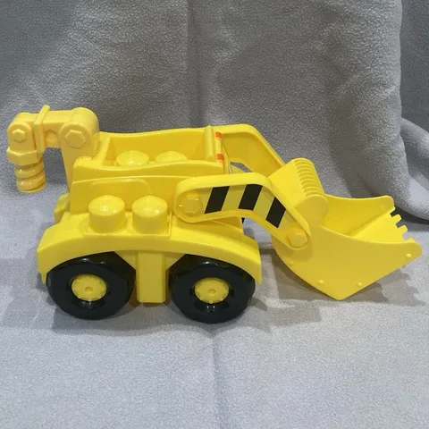 LEGO DUPLO Yellow Construction Digger Front Loader w/ Scoop, Wheels