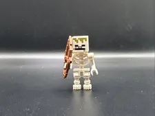 LEGO MINIFIGURE MINECRAFT SKELETON, MINECRAFT DUNGEONS WITH BOW MIN102