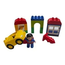18 Of 19 Blocks from Lego Duplo Superman Rescue 10543 No Box/ Manual