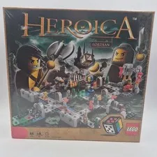 LEGO Heroica Fortaan Board Game Set Fantasy Adventure Sealed NIB
