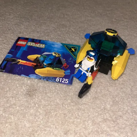 Lego Aquazone Aquanauts Sea Sprint 9 6125 100% Complete W/Instructions