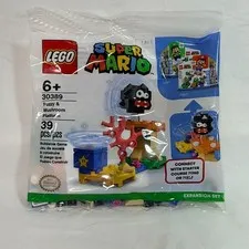 LEGO Super Mario: Fuzzy & Mushroom Platform Expansion Set (30389)