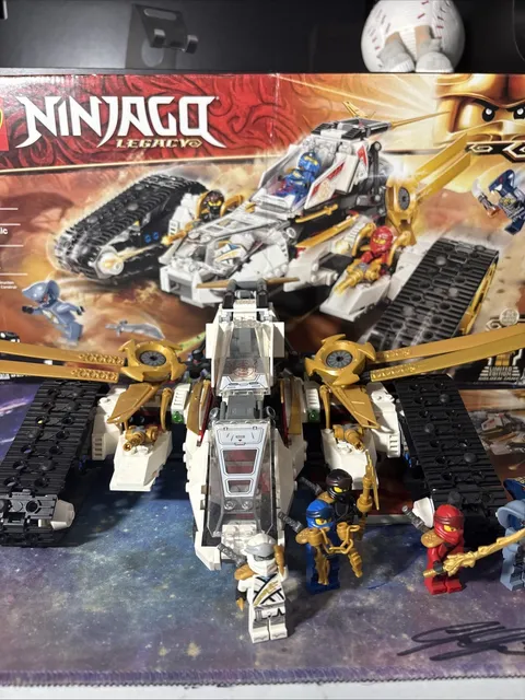 LEGO NINJAGO Ultra Sonic Raider 71739 With Box With Minifigures (One Missing)