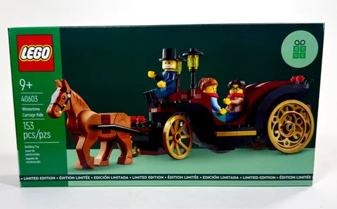 LEGO Holiday & Christmas, #40603, Wintertime Carriage Ride, LIMITED EDITION NIB!