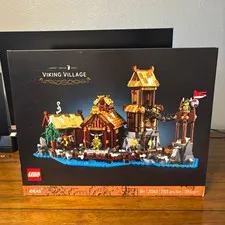LEGO Ideas: RETIREDViking Village, brand new and sealed, price is NON-NEGOTIABLE