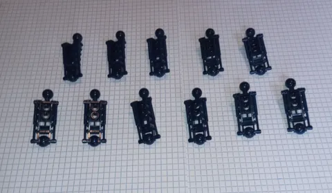 11 Lego 47297 Dark Blue Bionicle Toa Metru type Leg Lower Section Genuine Lego