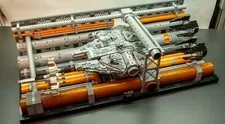 MOC LEGO Star Wars - Death Star Maze - Millennium Falcon Display Scene
