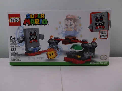 LEGO Super Mario Whomp’s Lava Trouble Expansion Set 71364 Building  NIB
