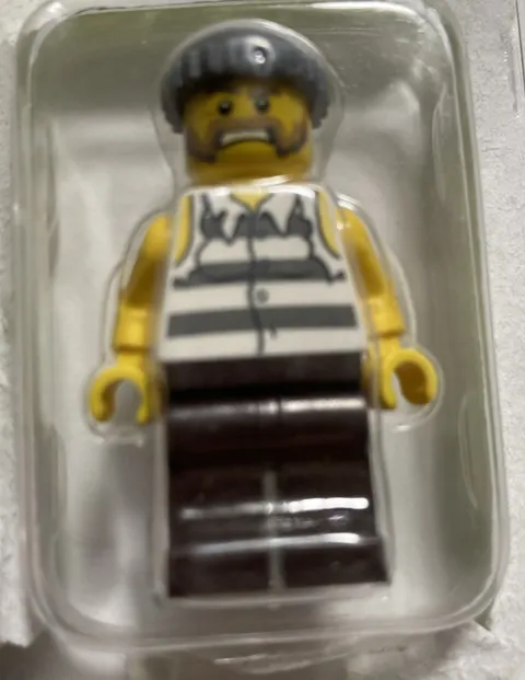 LEGO MINIFIGURE CITY JAIL PRISONER