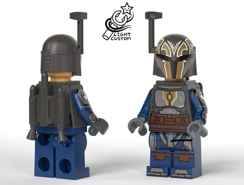 LEGO Star Wars Light Custom LC The Noble Matriarch Ursa Wren Minifigure NEW