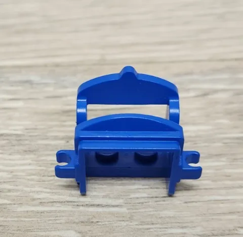 Lego 4491b 18306 66246 Blue Horse Saddle With Clips Replacement Part Piece