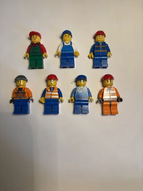 LEGO City Workers Minifigure Lot (Can make deals for Individual)