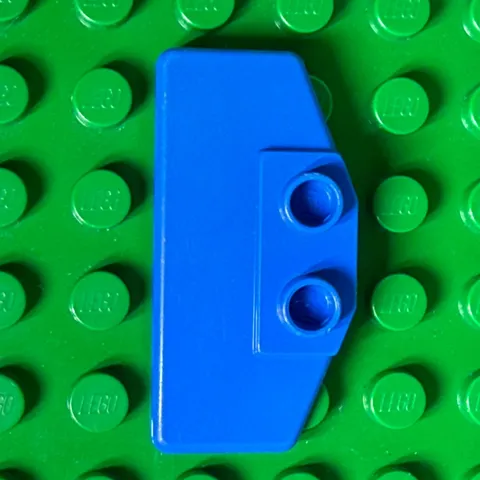 Lego DUPLO Blue Rear Spoiler Wing Fin Bae for Car or Plane