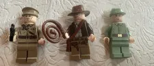 Lego Indiana Jones Minifigure Lot Of 3