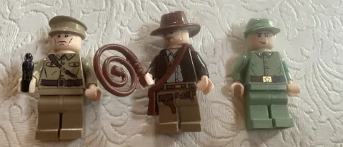 Lego Indiana Jones Minifigure Lot Of 3