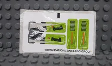 LEGO STICKER SHEET For 8956 Stone Chopper, Genuine Lego