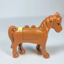 Lego Friends Horse Mini Doll Style with 2 x 2 Cutout with Blue Eyes