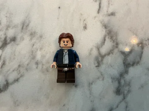 LEGO Star Wars Han Solo Minifigure Dark Blue Jacket