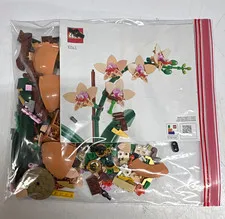LEGO Icons Botanical Collection Orchid 10343 with Manual