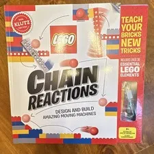 Lego Chain Reactions: design and build amazing moving machines. Unopened. 