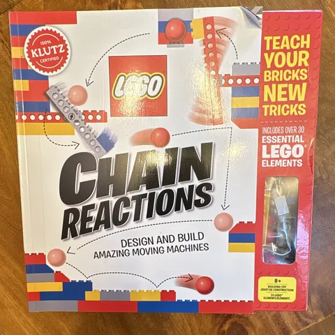 Lego Chain Reactions: design and build amazing moving machines. Unopened. 