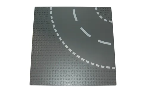 Lego® Street Base Plate Pad 32x32 Curve BLUISH GREY