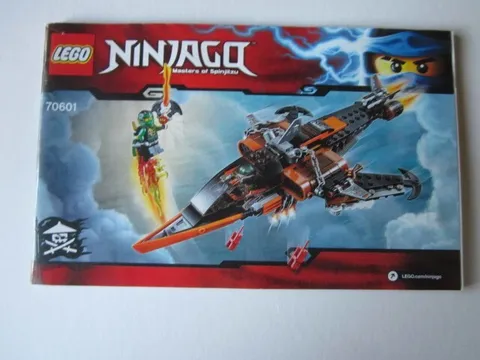 Lego Ninjago Building Instructions Instruction 70601 Masters of Spinjitzu
