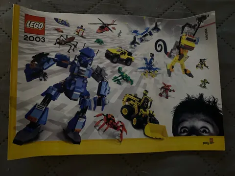 Lego 2003 CATALOG - 65182 3538 3433 4483 4729 4730 4489 star wars harry potter