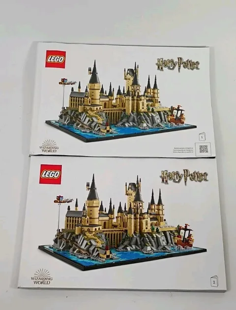 LEGO Harry Potter 76419 Hogwarts Castle and Grounds Instruction Manual Book Set