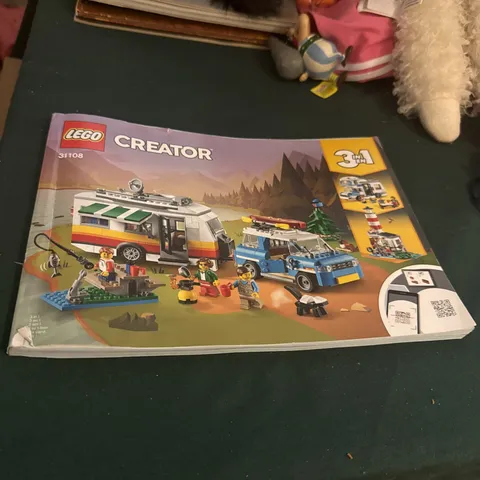 LEGO Creator: Caravan Family Holiday #31108 Manual Only